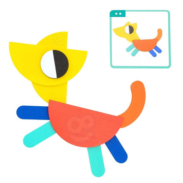 Wooden Montessori shape Puzzle — 5