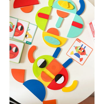 Wooden Montessori shape Puzzle — 6