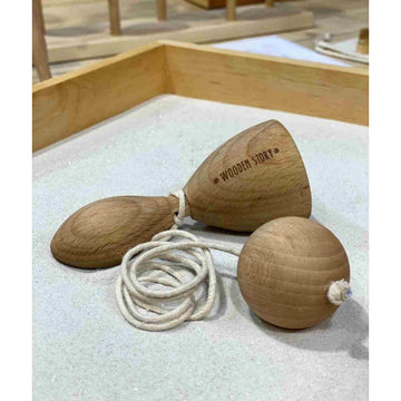 Wooden Swing and Catch Game — 4