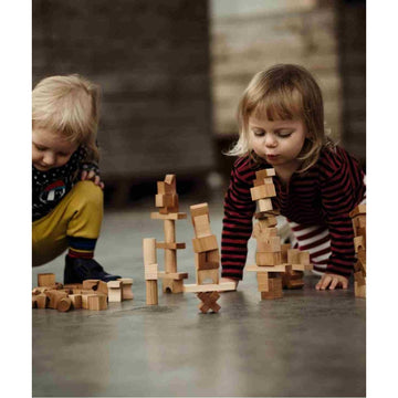 Wooden Tower Puzzle - Colorful — 4